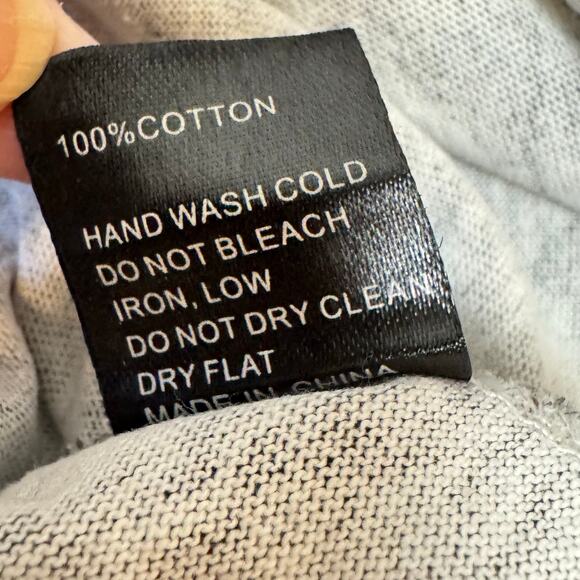 POL NWOT Women's Size Small Thrashed Tank Top Raw Hem Thick Cotton Grunge Harley - Picture 6 of 7